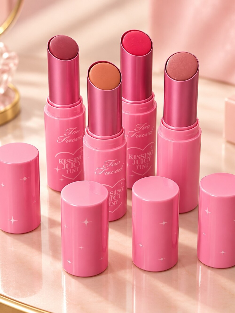 Too Faced Kissing Juicy Tint Lip Set